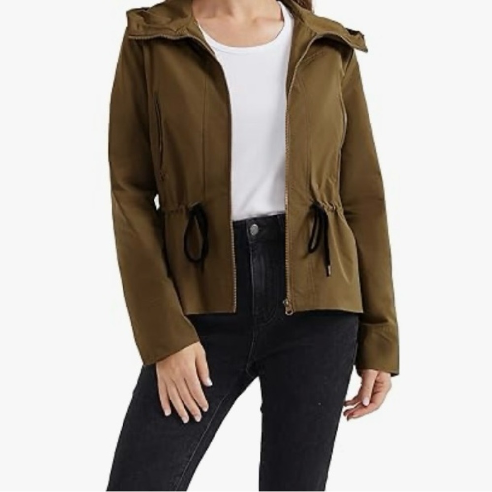 Women's Olive Jacket - Picture 3 of 3